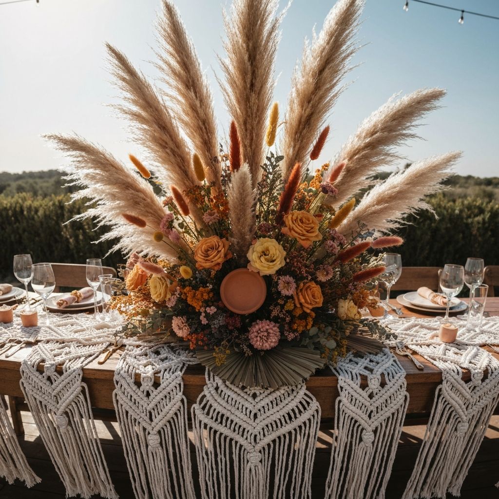 Boho Pampas-Träume