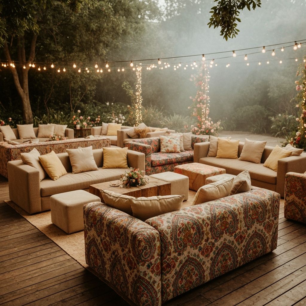 Gemütliche Lounge-Ecke