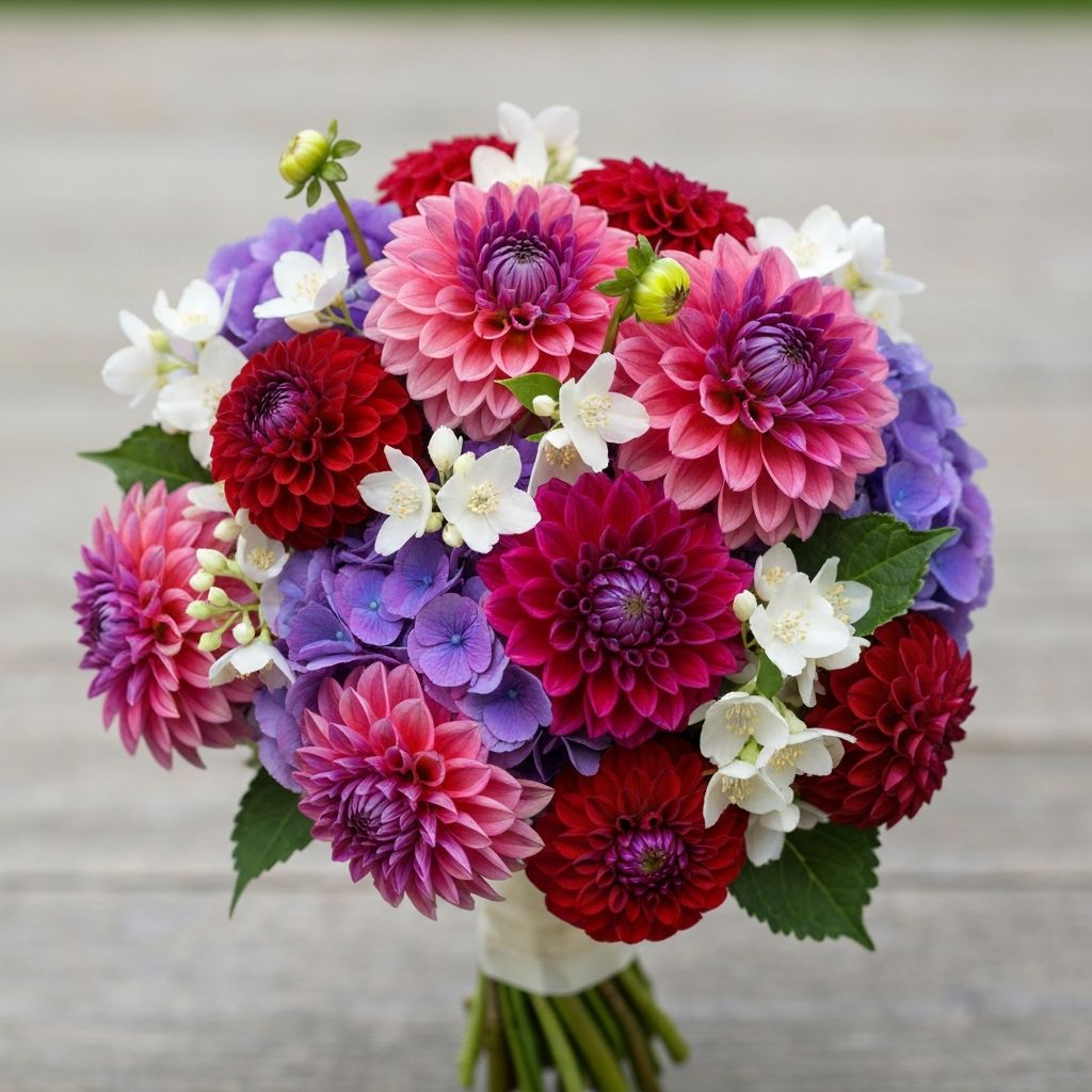 Üppiger Gartenstrauß