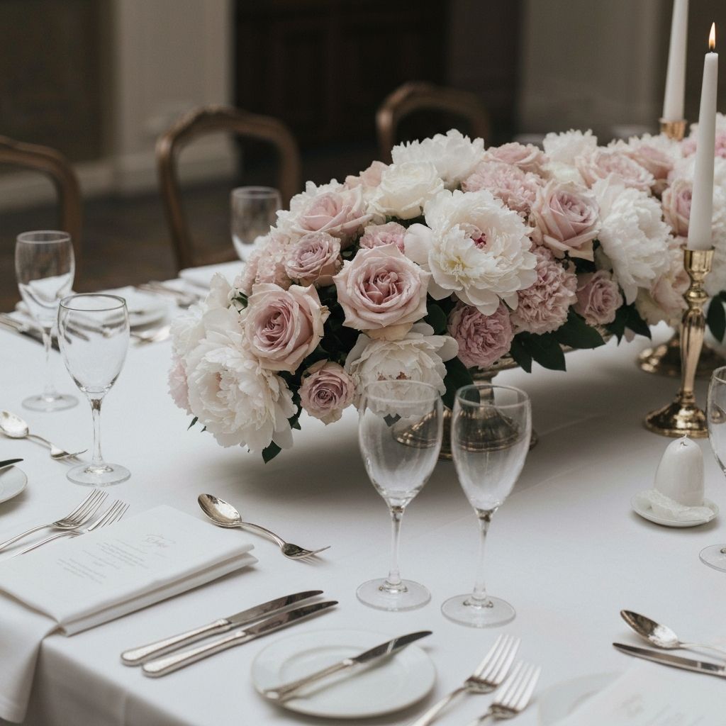 Opulente Blumengestecke